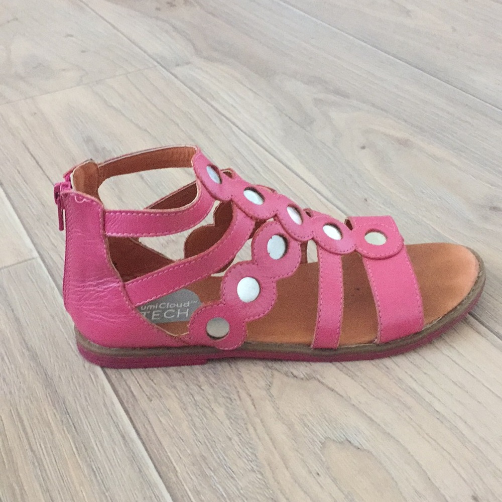 Girls Pink gladiator sandals UMI kids - Picture 3 of 8